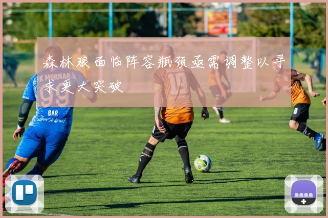 森林狼面临阵容瓶颈亟需调整以寻求更大突破